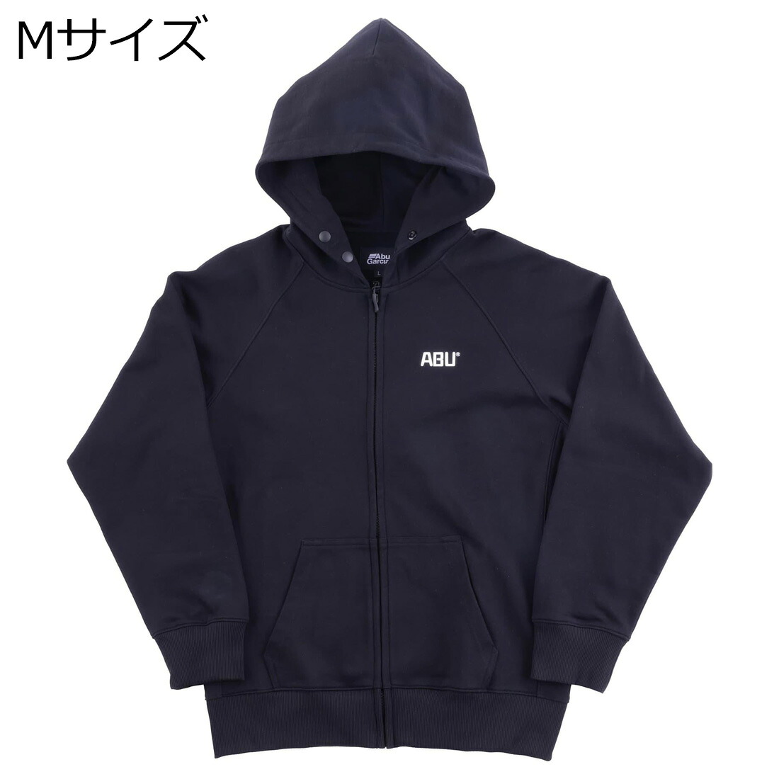 アブガルシア AMBクラシックロゴフーディー M大きさ (黒いこと) 1654221 AbuGarcia Standard ST Logo Hoodie