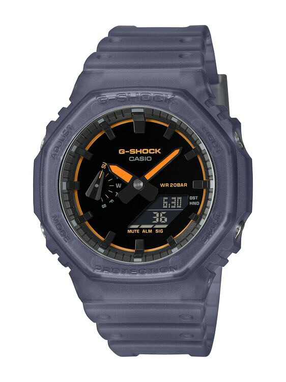 カシオ 【国内置き目品】G-SHOCK（ジーショック） 石英 メンズ印字機 GA-2100K-2AJF [GA2100K2AJF]【返品カテゴリー化A】