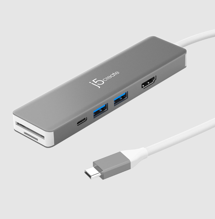 ジェイファイブクリエイト 4K60 エリート USB-C; 10Gbps マルチアダプタ JCD390 j5create