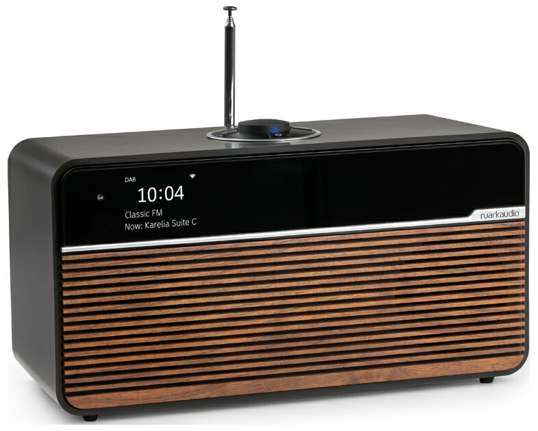 ルアークオーディオ FMラジオ受信機・Bluetooth金棒引き (エスプレッソ)【FM専用】 ruarkaudio R2mk4 Espresso R2DX-ESP