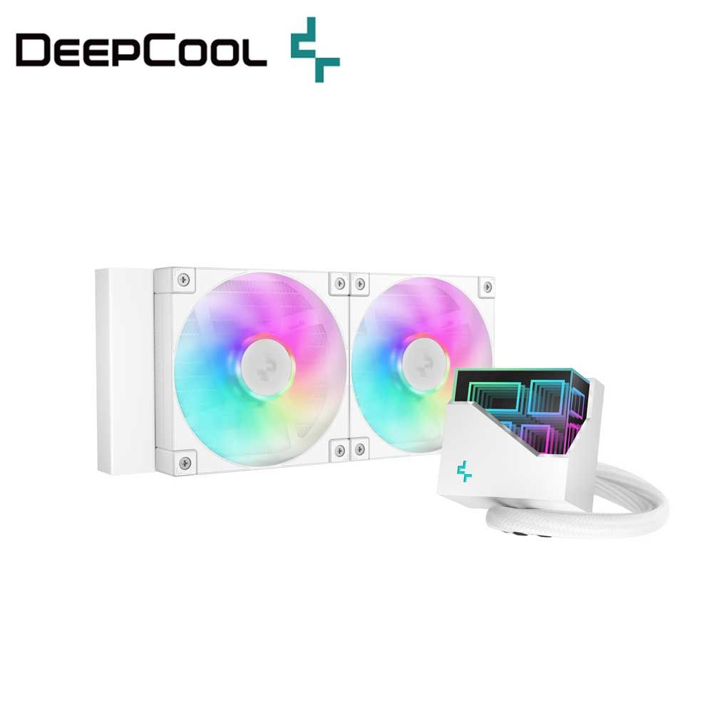 DeepCool|ディープクール 水冷一体型CPUクーラー LT240 A-RGB(ホワイト) R-LT240-WHAMNC-G-1|Joshin web 家電とPCの大型専門店