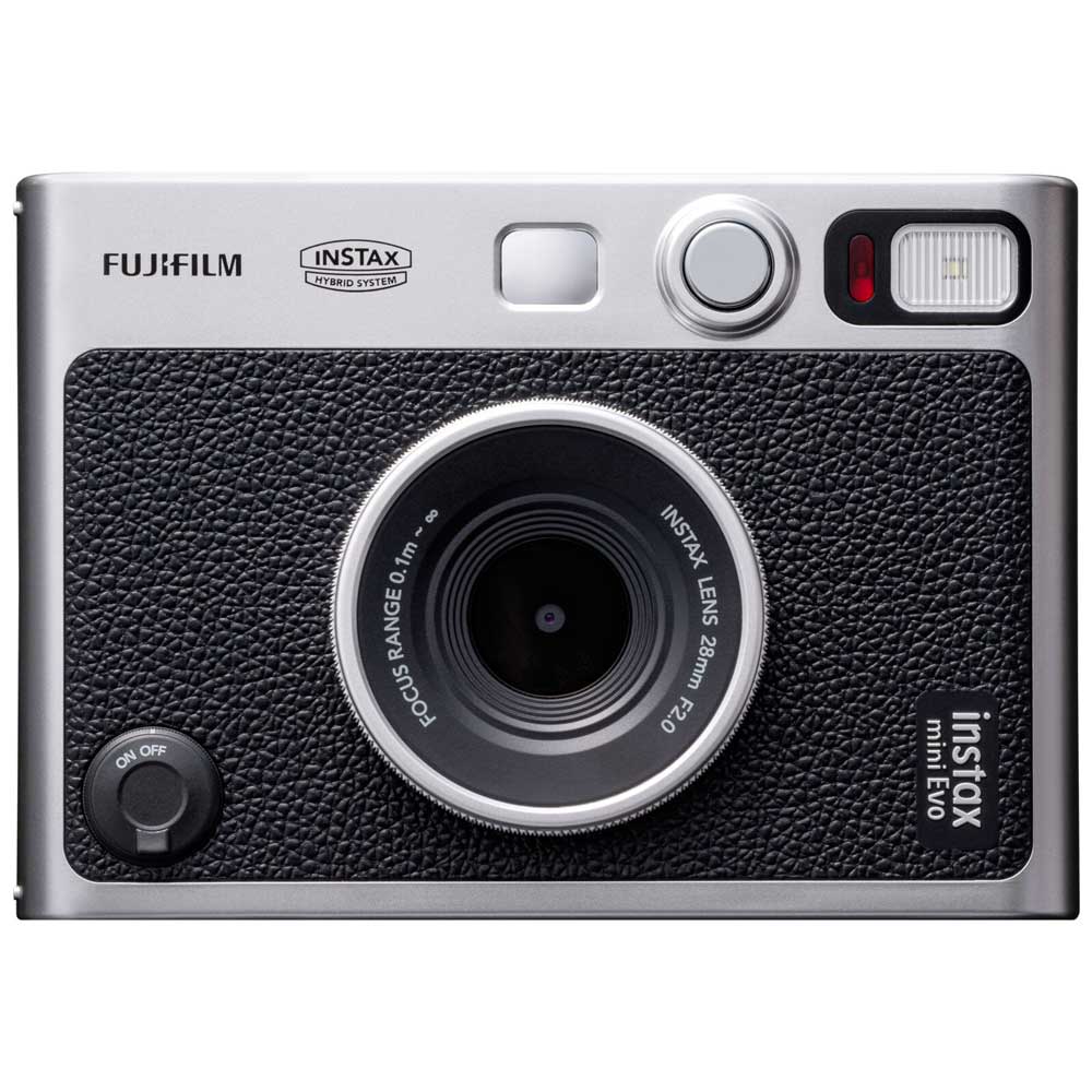 富士フイルム インスタントカメラ「instax mini Evo」（ブラック） INS_MINI_EVO_BLACK_C チェキ エボ