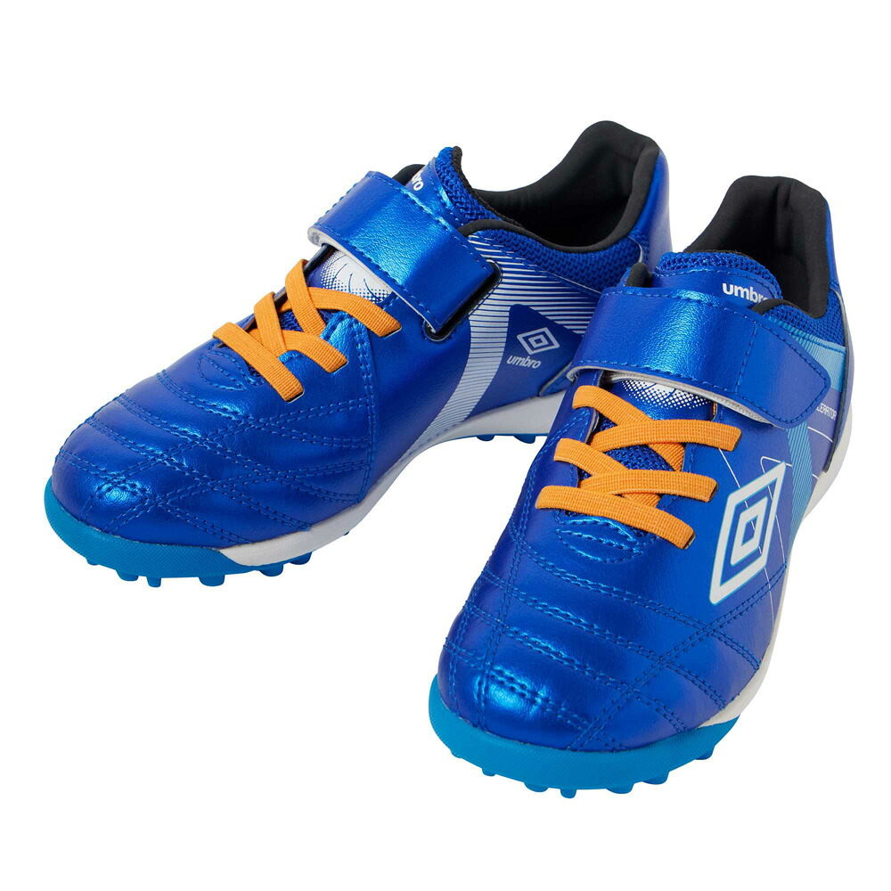 アンブロ アクセレイタ- SB JR WIDE +GAINA（I.BLUE/SILVER/BLUE・サイズ：21.5cm） UF5FCST4J-BLSV-21.5 umbro
