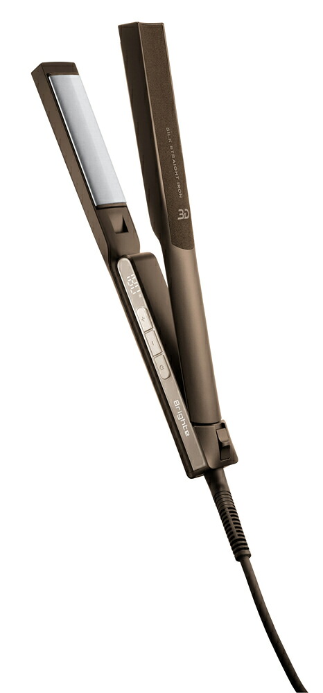 ブライト ストレートアイロン（ブラウン） BRT-3D138BR Brighte 3D SILK STRAIGHT IRON (スリーディーシルクストレートアイロン) [BRT3D138BR]｜Joshin web 家電とPCの大型専門店