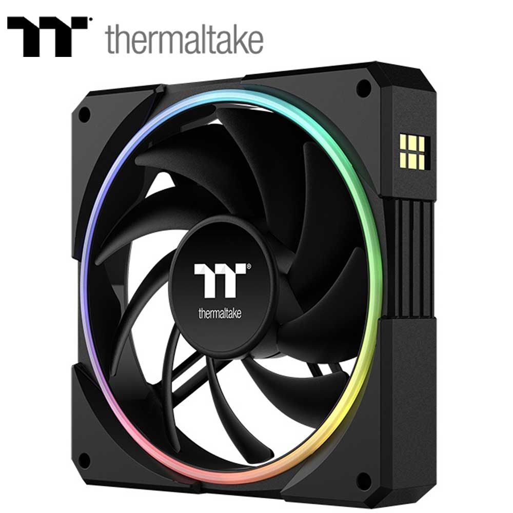 Thermaltake｜サーマルテイク TS120 EX RGB 3Pack Fan（黒いこと）  CL-F206-PL12SW-A