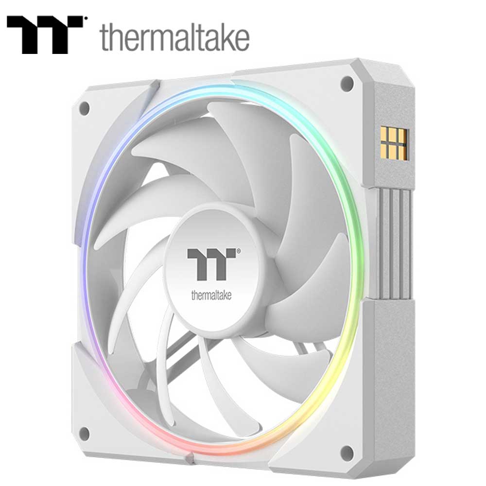 Thermaltake｜サーマルテイク TS120 EX RGB 3Pack Fan（白いこと）  CL-F207-PL12SW-A