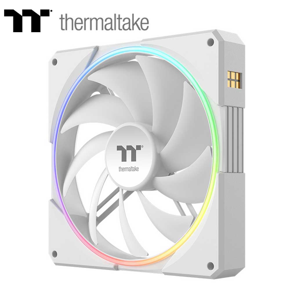 Thermaltake｜サーマルテイク TS140 EX RGB 3Pack Fan（白いこと）  CL-F209-PL14SW-A