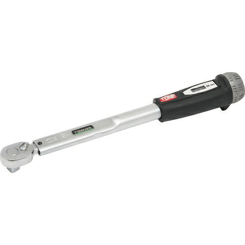 TONE プレセット形トルクレンチ(ダイレクトセットタイプ)5～25N・m 差込角9.5mm T3MN25｜Joshin web 家電とPCの大型専門店