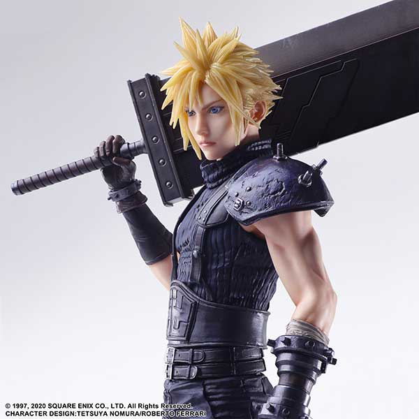 スクウェア・エニックス 【再生産】ファイナルファンタジー VII リメイク スタティックアーツ クラウド・ストライフ フィギュア｜Joshin web 家電とPCの大型専門店 14,293円