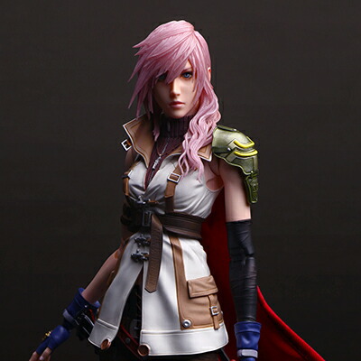 スクウェア・エニックス ファイナルファンタジーXIII PLAY ARTS真 ライトニング フィギュア