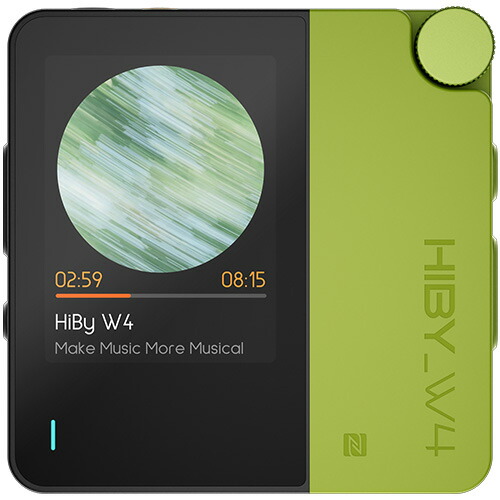 HiBy オールインワン・ポータブルオーディオBluetooth DAC（グリーン） W4GREEN HiBy Music　W4 Green