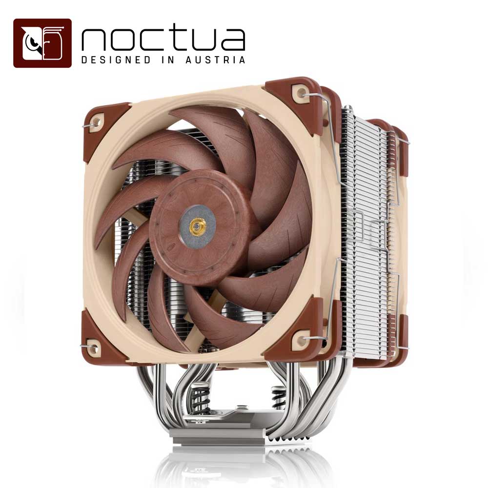 Noctua｜ノクチュア 空冷式CPUクーラー 120mmファン [LGA1851/1700/1200/1156/1155/1151/1150・AM4/AM5] （ブラウン） NH-U12A
