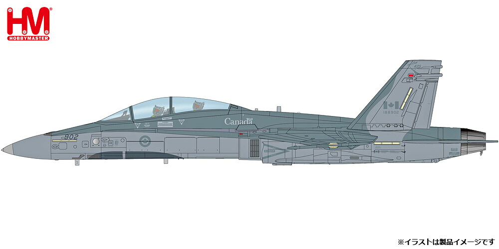 ホビーマスター 1/72 CF-188B ホーネット ”カナダ空軍 第425飛行隊 2004”【HA3575】 塗装済完成品|Joshin web 家電とPCの大型専門店