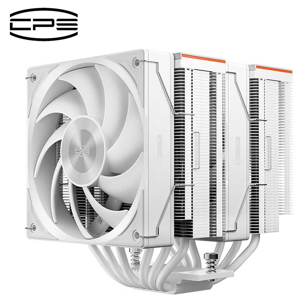 CPS｜シーピーエス ツインタワー・サイドフロー型中央処理装置冷房装置（白いこと）  RZ620-WH