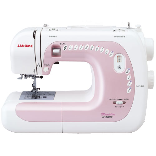 ジャノメ 電子ミシン M-80802 マリエッタ [M80802イシダ]