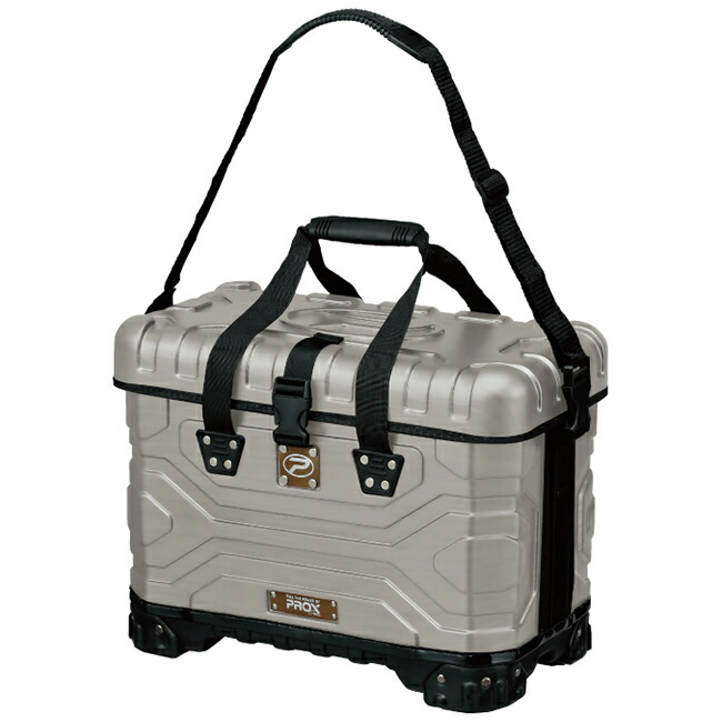 プロックス コンテナギアハードタックルバッグ 25L(シャンパンゴールド) PX15425CG PROX フィッシングバッグ
