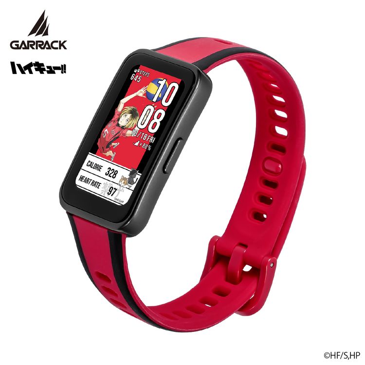 GARRACK ご機嫌キュー！！スマートウォッチ 音駒上級高等学校模範例  HUC-HK-BD10-N [HUCHKBD10N]【返品カテゴリー化B】