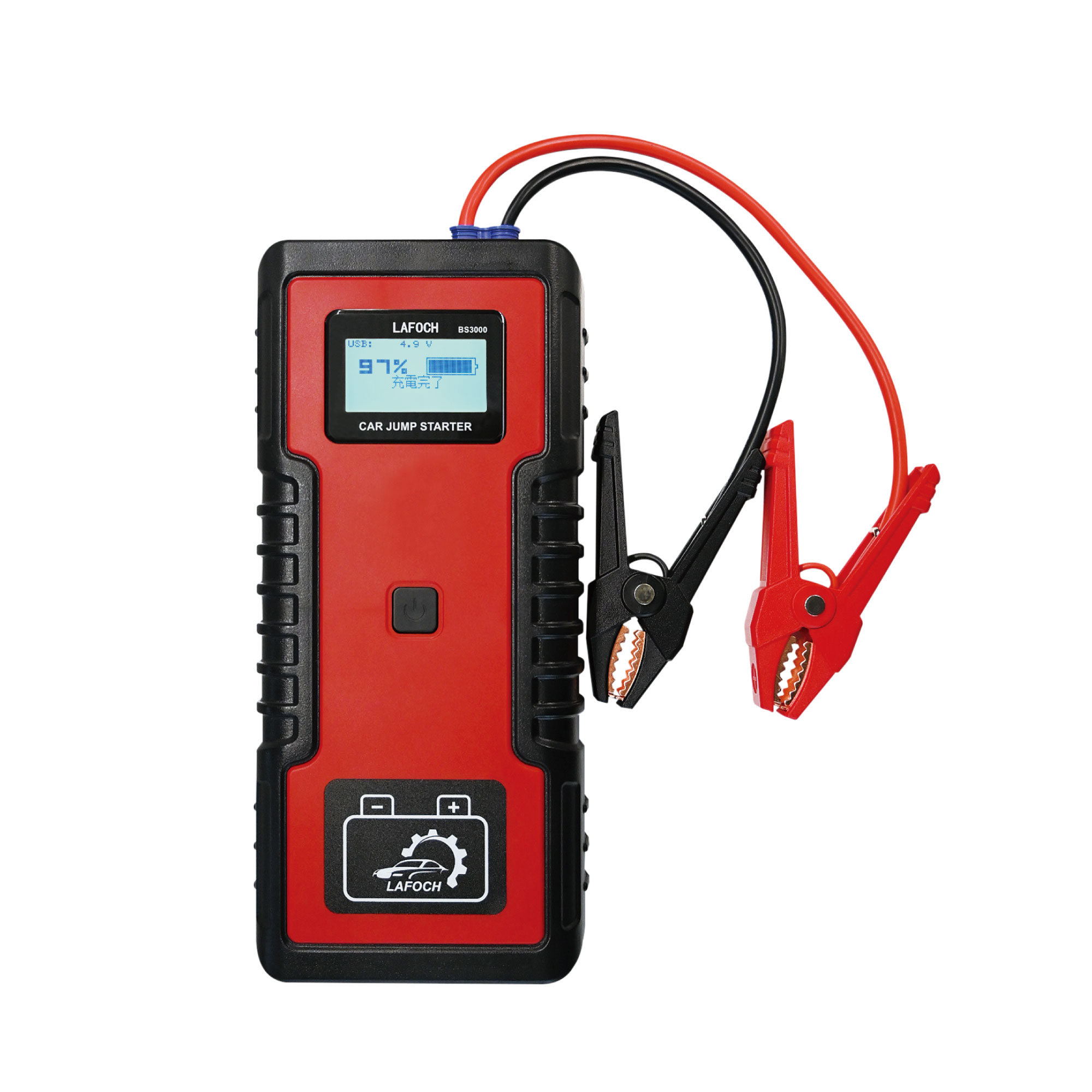 LAFOCH LAFOCH キャパシタ(蓄電式)ジャンプスターター BS3000｜Joshin web 家電とPCの大型専門店