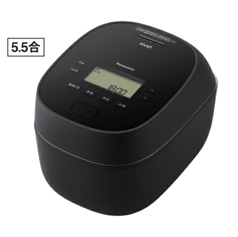 パナソニック 可変圧力IHジャー炊飯器（5.5合炊き） ブラック SR-N510E-K Panasonic 可変圧力おどり炊き 炊飯器 5.5合 [SRN510EK]