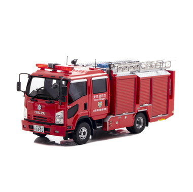 CAR-NEL 1/43 いすゞ フォワード 2013 東京消防庁消防救助機動部隊水槽付ポンプ車 (31)【CN431306】 ミニカー