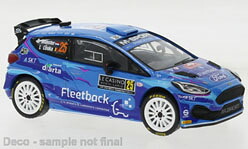 ノレブ 1/43 フォード フィエスタ MkII Rally2 2023年モンテカルロラリー #25【RAM886】 ミニカー