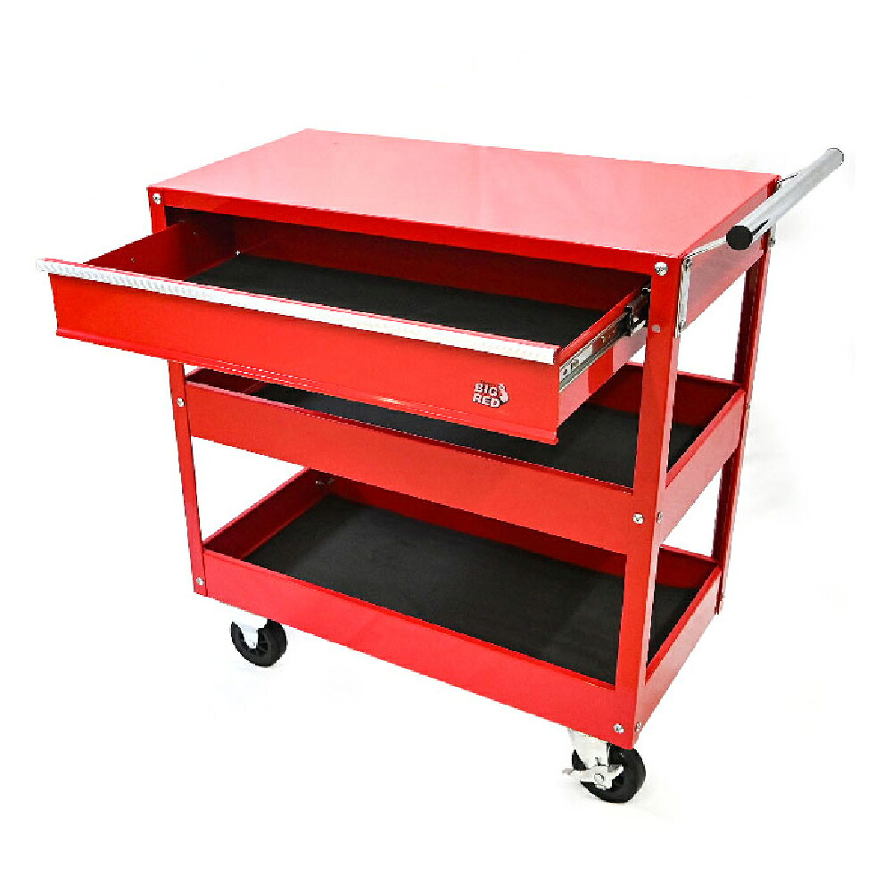 BIGRED｜ビッグレッド BIGRED 一段引出し付ワゴン TC301-2X｜Joshin web 家電とPCの大型専門店