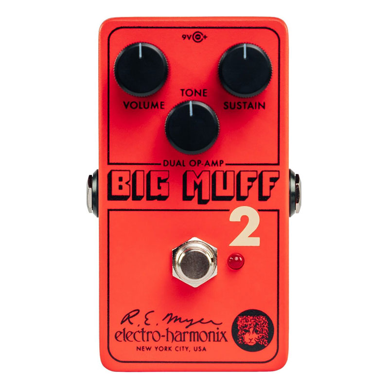 エレクトロ・ハーモニクス デュアル・オペアンプ・ファズ BIGMUFFPI2 Electro-Harmonix Big Muff Pi 2｜Joshin web 家電とPCの大型専門店