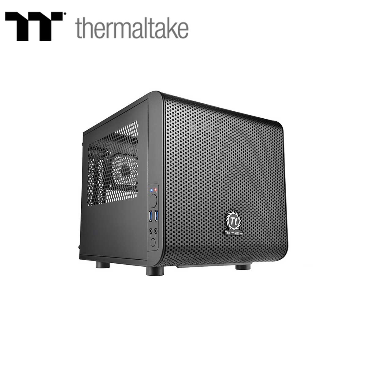 Thermaltake｜サーマルテイク キューブ型PCケース Core V1 CA-1B8-00S1WN-00