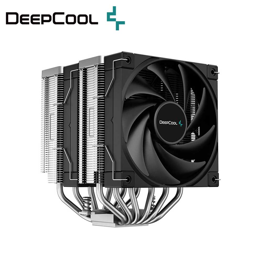 DeepCool｜ディープクール AK620 空冷式中央処理装置空調設備（黒いこと） デュアルタワーヒートシンクを召しかかえるする高冷やかす傍え流出型中央処理装置空調設備 R-AK620-BKNNMT-G