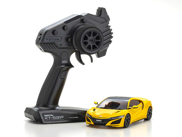 京商 ミニッツRWD MR04RWD r/s ホンダ NSX 130R イエローパール【32376Y】 ラジコン|Joshin web 家電とPCの大型専門店
