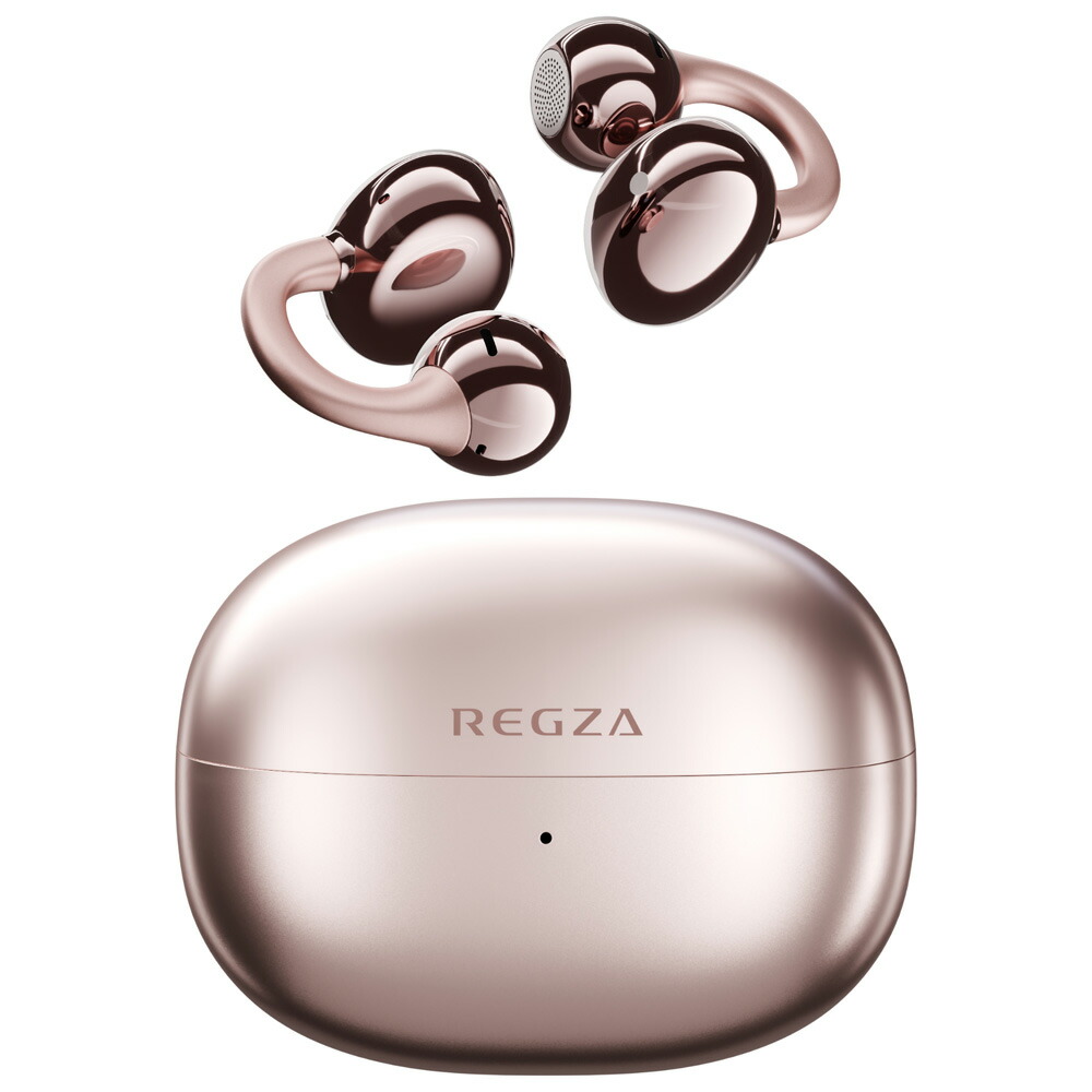 REGZA（レグザ） イヤーカフ型完膚なきまで無線電話Bluetoothイヤ電話機（さくら色ゴールド） RB-A1S(RG) REGZA