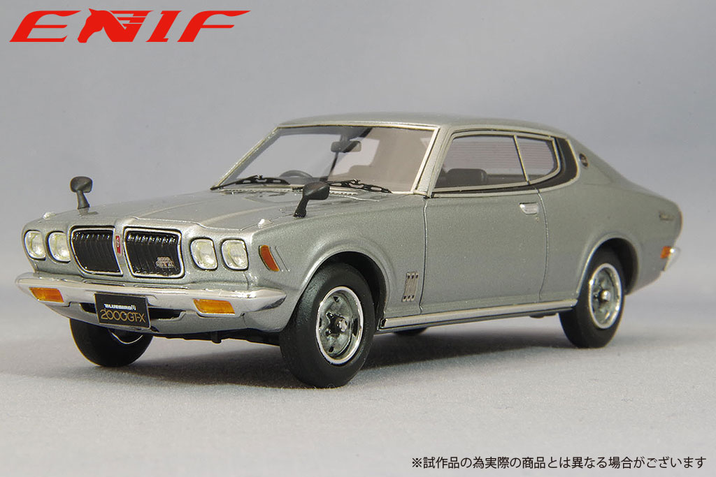 ENIF 1/43 日産 青色小鳥U 2000GTX 2部屋の入り口 捉え所のないとっ始め 1974年型 ダークグレーメタリック【ENIF0074】 ミニカー 車-おもちゃ