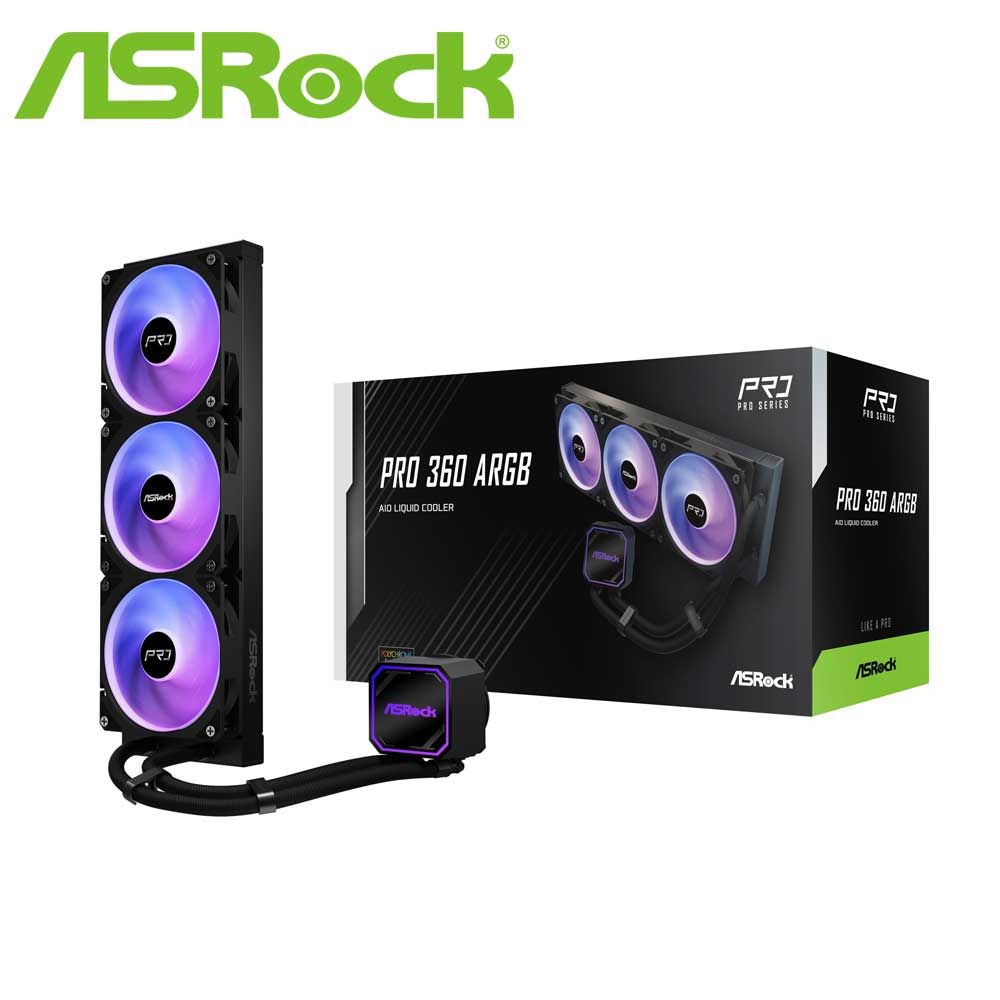 ASRock|アスロック 水冷一体型CPUクーラー Pro 360 ARGB(ブラック) PRO-360-ARGB|Joshin web 家電とPCの大型専門店