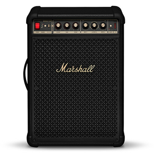 マーシャル Bluetooth相応う 寄り合い金棒引き（黒いこと＆金管楽器） BROMLEY450-B-AND-B Marshall BROMLEY 450