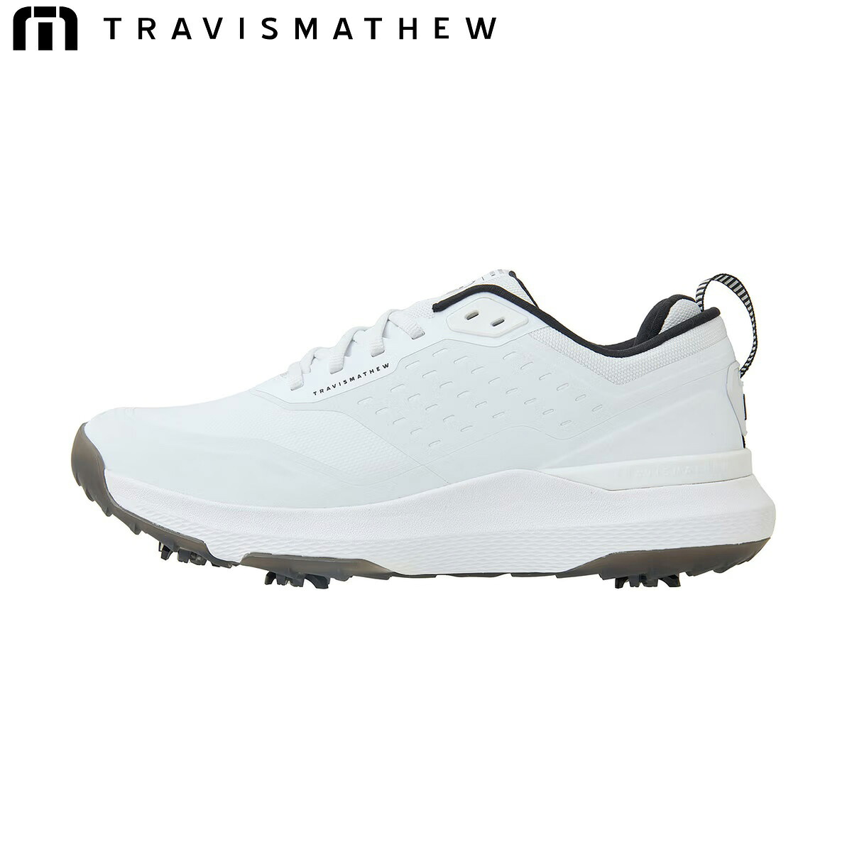 トラヴィスマシュー メンズ スパイク ゴルフシューズ THE NUAGE MEGA（WHITE・サイズ：26.5cm） TRM-A41212J-Q1182-26.5 TravisMathew　A41212J ゴルフ｜Joshin web 家電とPCの大型専門店 17,374円