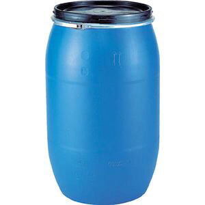三甲 プラドラムオープンタイプ 220L（青） SKPDO-220L-1-BL ドラム缶