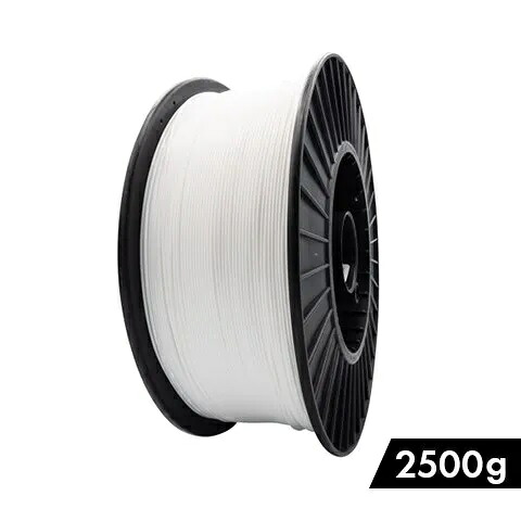 FLASHFORGE 3D印刷機用細糸 PLA 2500g（白いこと）  PLA-F139