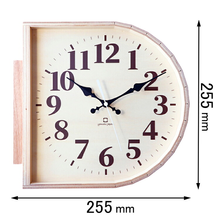 ヤマト工芸 掛け時計 両面時計 D YK20-102NA [YK20102NA]【返品種別A】｜Joshin web 家電とPCの大型専門店