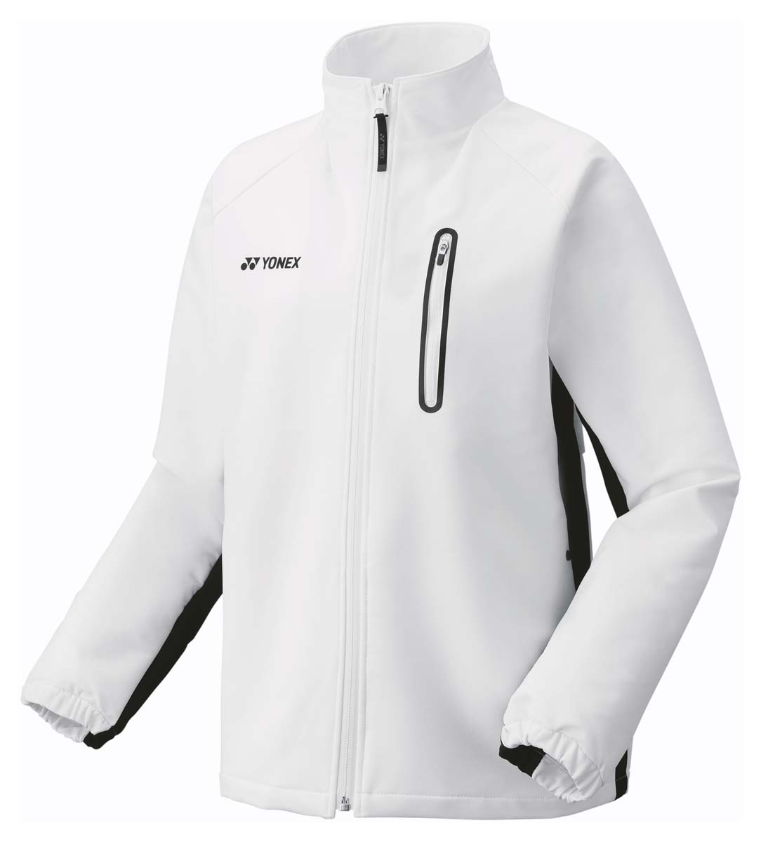 ヨネックス レディース ウォームアップシャツ（白いこと・大きさ：S） YO-57083-011-S YONEX