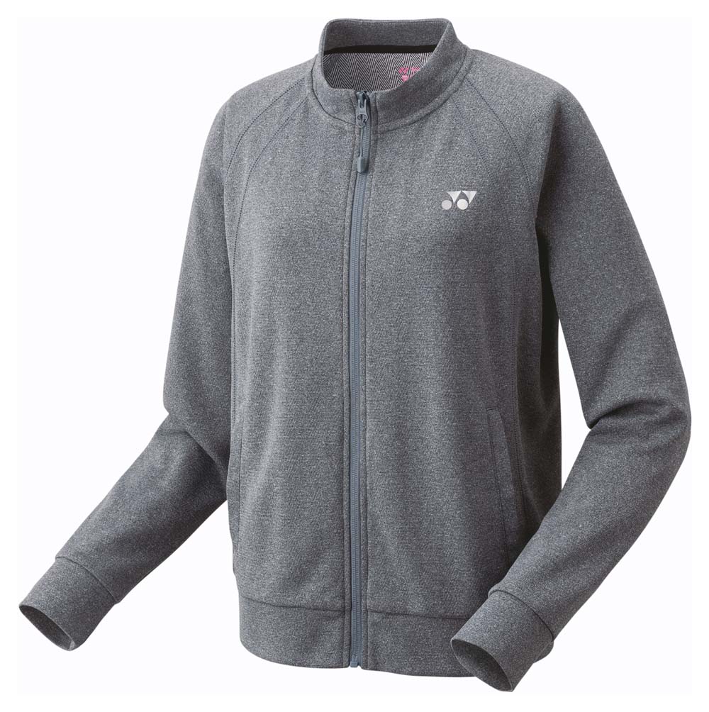ヨネックス レディース ニットウォームアップシャツ（薄墨色・大きさ：S） YO-58110-010-S YONEX