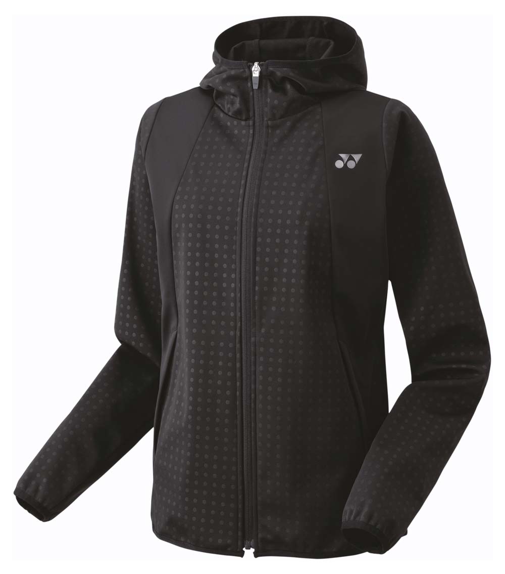 ヨネックス レディース ウォームアップパーカー（黒いこと・大きさ：S） YO-58111-007-S YONEX