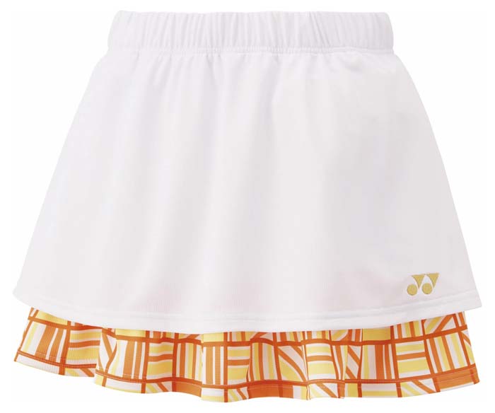 ヨネックス レディース スコート（ファインオレンジ・サイズ：S） YO-26173-428-S YONEX