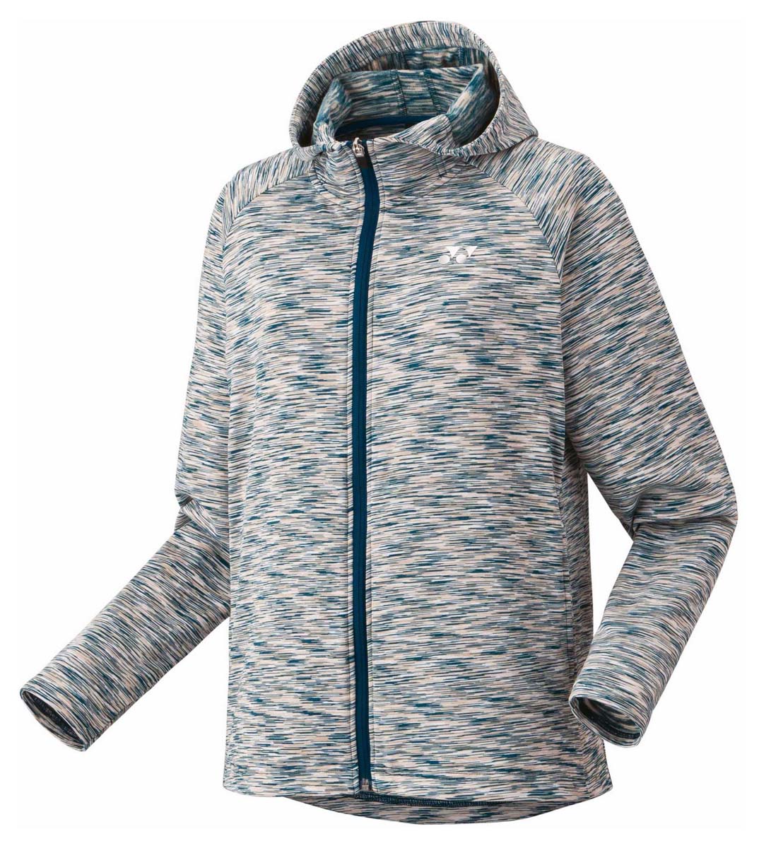 ヨネックス レディース ニットウォームアップパーカー（グレージュ・サイズ：S） YO-58114-796-S YONEX
