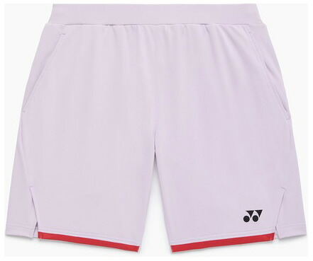 ヨネックス ユニ一発やる ニットハーフパンツ（ペールライラック・サイズ：XO） YO-15238-510-XO YONEX