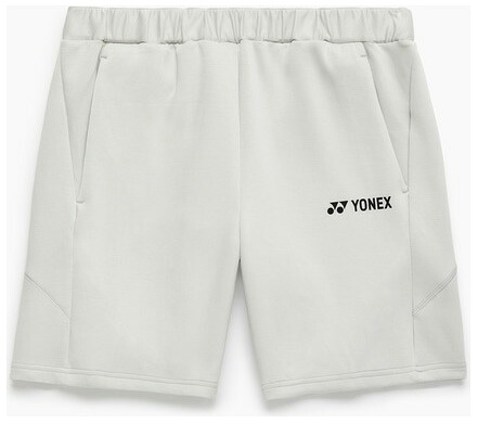 ヨネックス ユニ一発やる ニットハーフパンツ（しろがね色薄墨色・大きさ：XO） YO-60194-024-XO YONEX