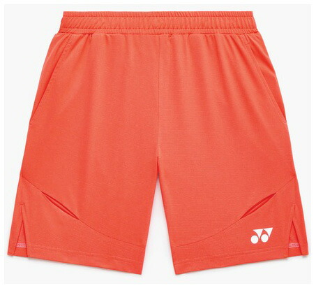 ヨネックス メンズ ニットハーフパンツ（サイバーオレンジ・サイズ：SS） YO-15239-814-SS YONEX