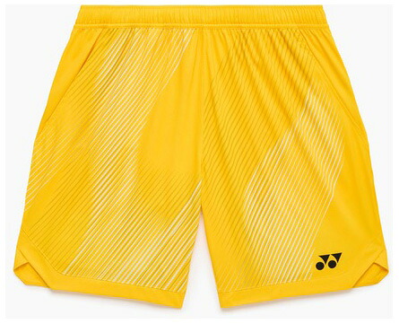 ヨネックス メンズ ニットハーフパンツ（ヤマブキ・大きさ：S） YO-15250-221-S YONEX