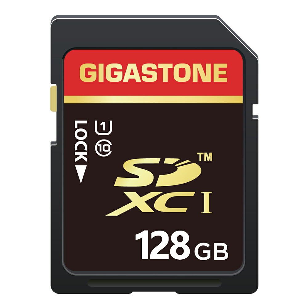 Gigastone|ギガストーン SDXCメモリーカード 128GB Class10 UHS-I GJSX/128U|Joshin web 家電とPCの大型専門店