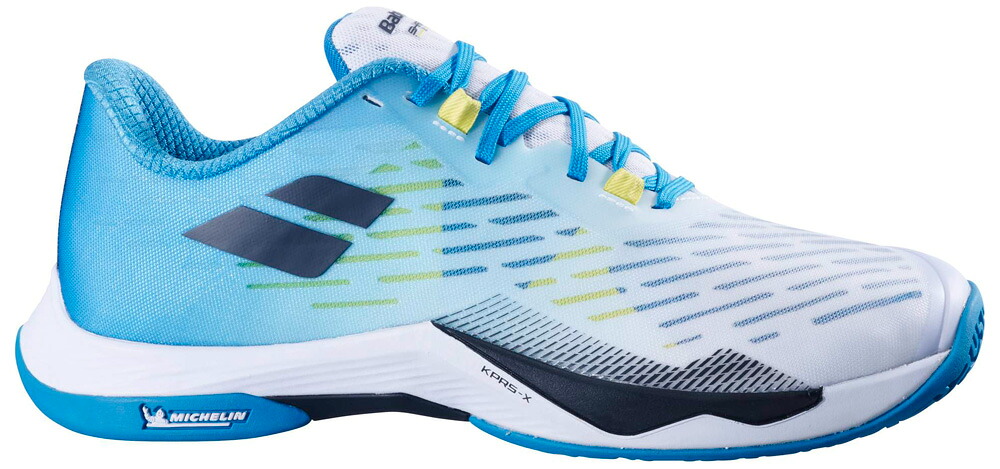 BabolaT(バボラ) メンズ バドミントンシューズ シャドウ ツアー 5(アルジェ/ブルー・サイズ:29.0cm) 3A0F25B356-4137-29.0|Joshin web 家電とPCの大型専門店