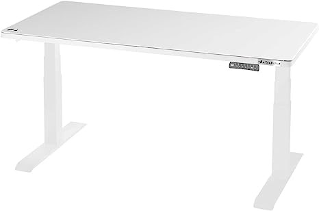 バウヒュッテ 電動スーパーゲーミングデスク（ホワイト）【天板のみ・脚部別売り】 BHD-1400FAT-WH Bauhutte [BHD1400FATWH]